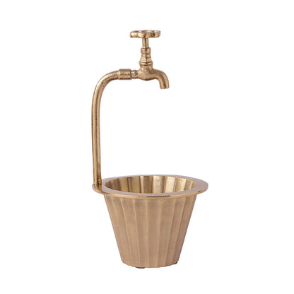 Nal Planter | Multiple Colors Gold