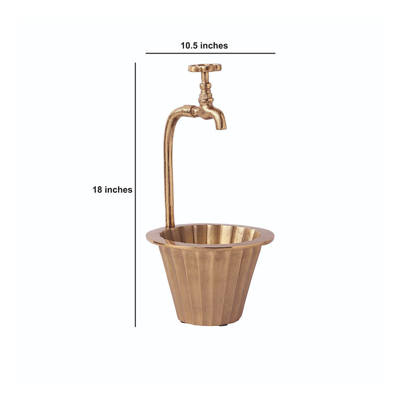 Nal Planter | Multiple Colors Gold