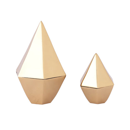 Sam Nickel Boxes | Set Of 2 | Multiple Colors Gold