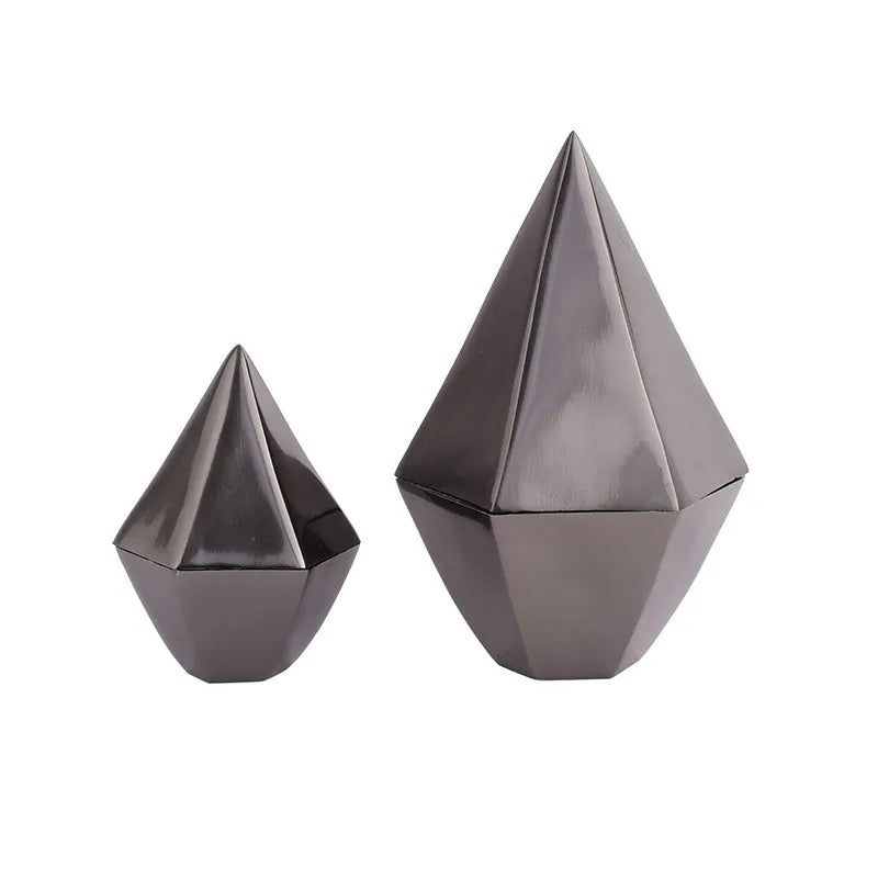 Sam Nickel Boxes | Set Of 2 | Multiple Colors Black