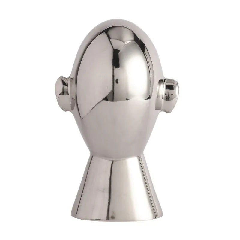 Abstract Head Decorative | Multiple Colors Silver