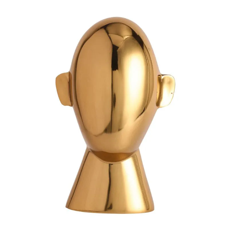 Abstract Head Decorative | Multiple Colors Gold