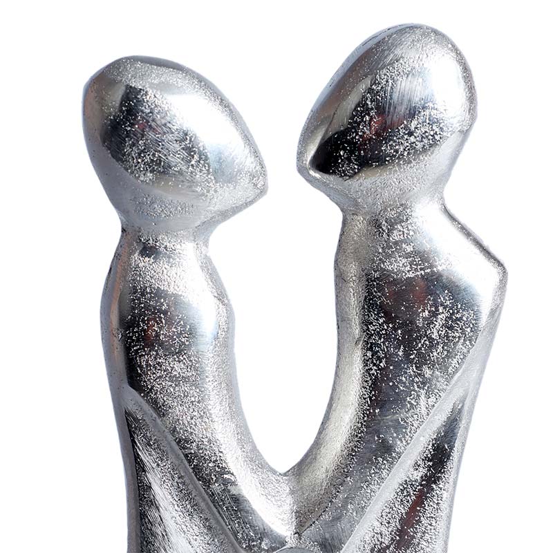 Aluminium Decorative Couple Statue | Multiple Colors