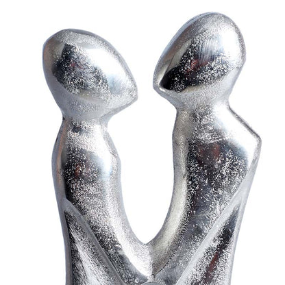 Aluminium Decorative Couple Statue | Multiple Colors