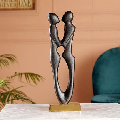 Aluminium Decorative Couple Statue | Multiple Colors