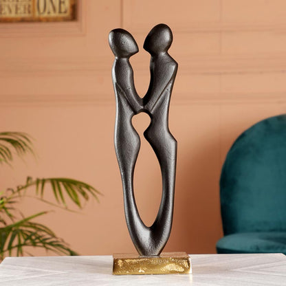 Aluminium Decorative Couple Statue | Multiple Colors