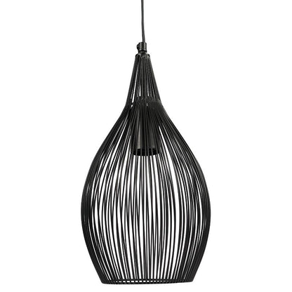 The Wired Pendant Light Jat Black Finish Default Title