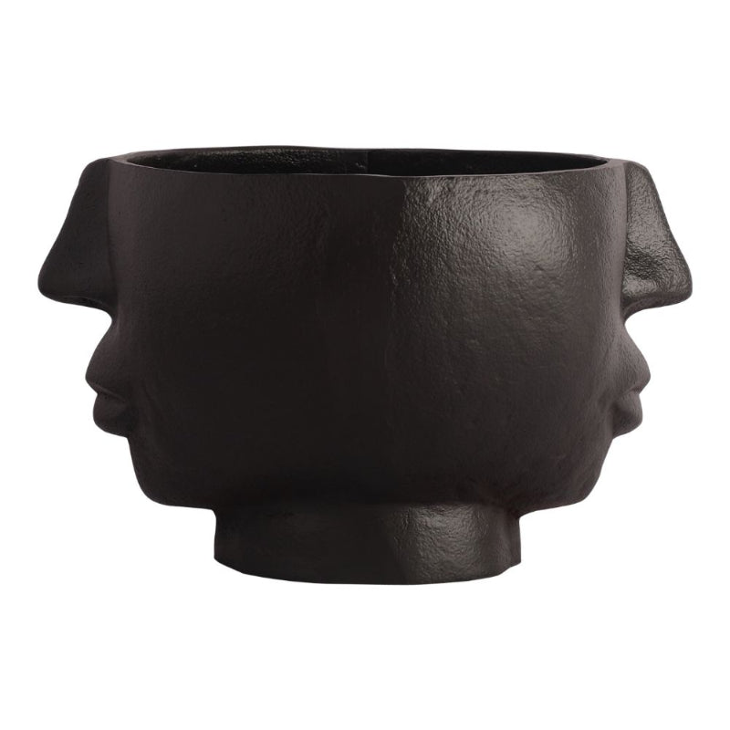 Two Face Vase | Multiple Colors Black