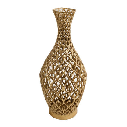 Cavendish Decorative Metal Floor Vase | 10 x 22 inches