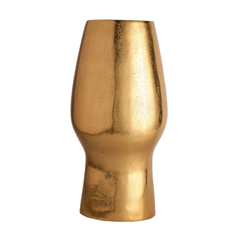 Flat Face Vase | Multiple Colors Gold