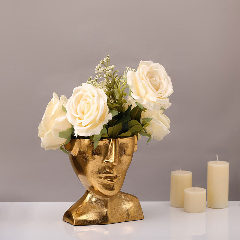 Mystique Facial Planter | Multiple Colors Gold