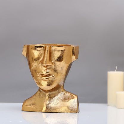 Mystique Facial Planter | Multiple Colors Gold