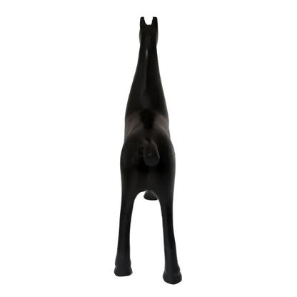 Enigmatic Equine Showpiece Black