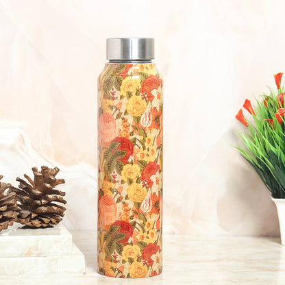 Timeless Vintage Garden Stainless Steel Water Bottle | 900 ml | 3 x 10 inches