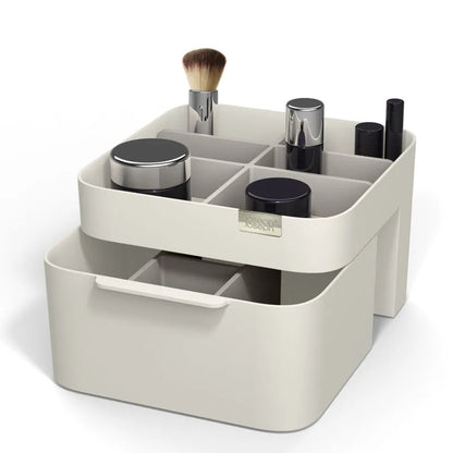 Viva Medium White Cosmetic Organiser with Drawer Default Title