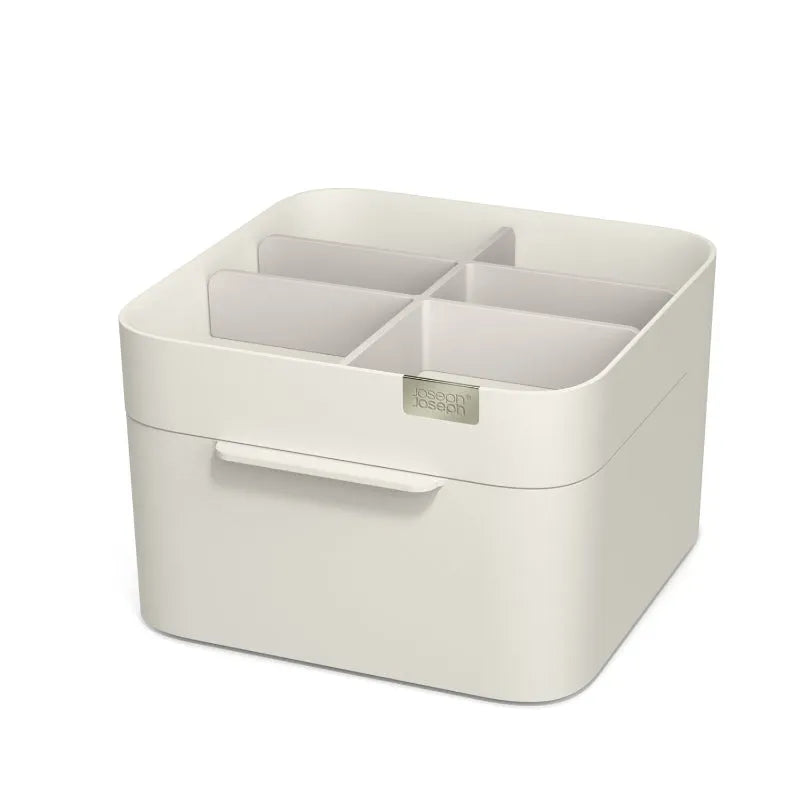 Viva Medium White Cosmetic Organiser with Drawer Default Title