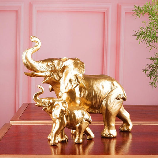Alejando Gold Premium Elephant Figurine Default Title