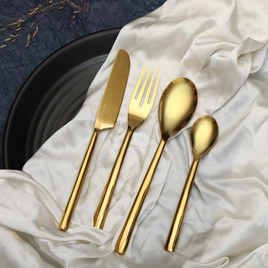 Ava Luxe Gold Cutlery | Set Of 4 Default Title