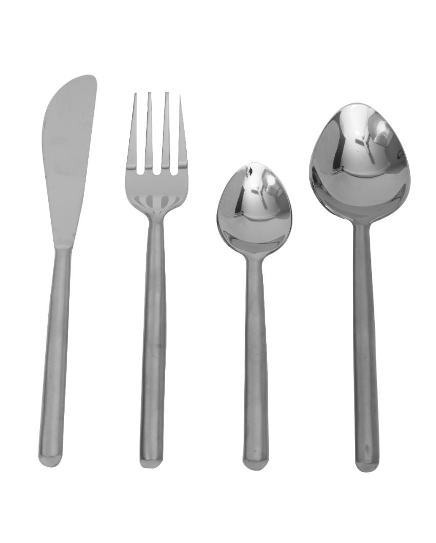 Radiant Reflections Cutleries | Set Of 16 Silver