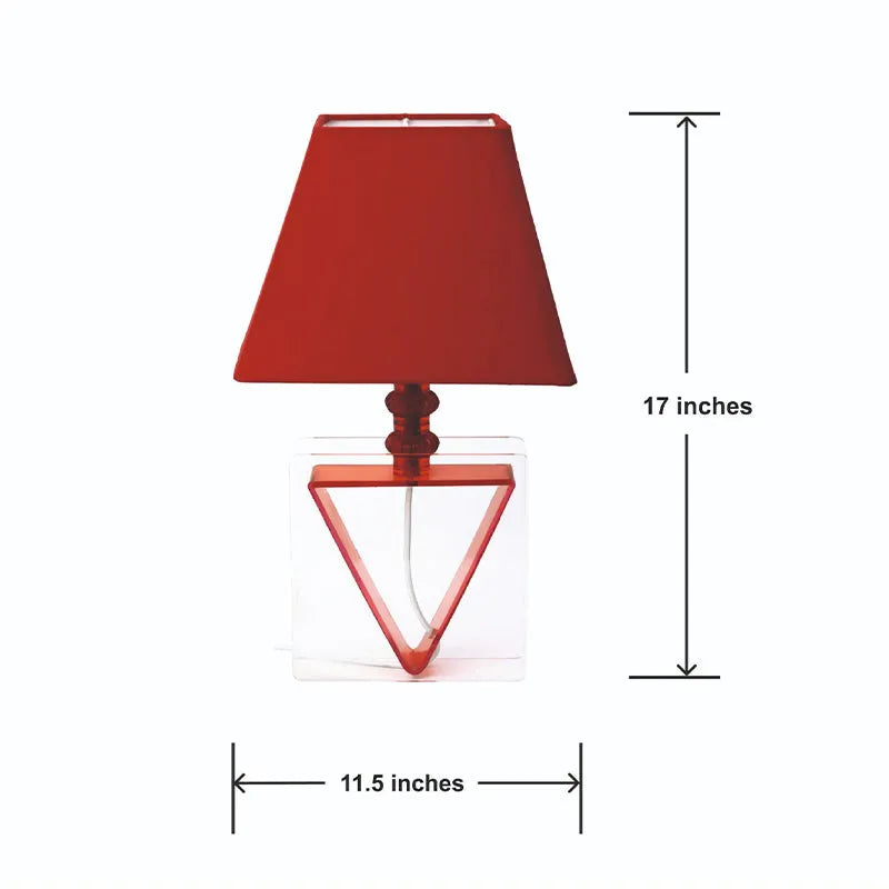 Inverta Lamp | Multiple Colors Red