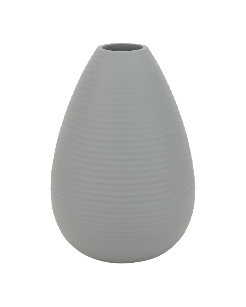 Klova Aluminum Vase | 4x6 inches Green