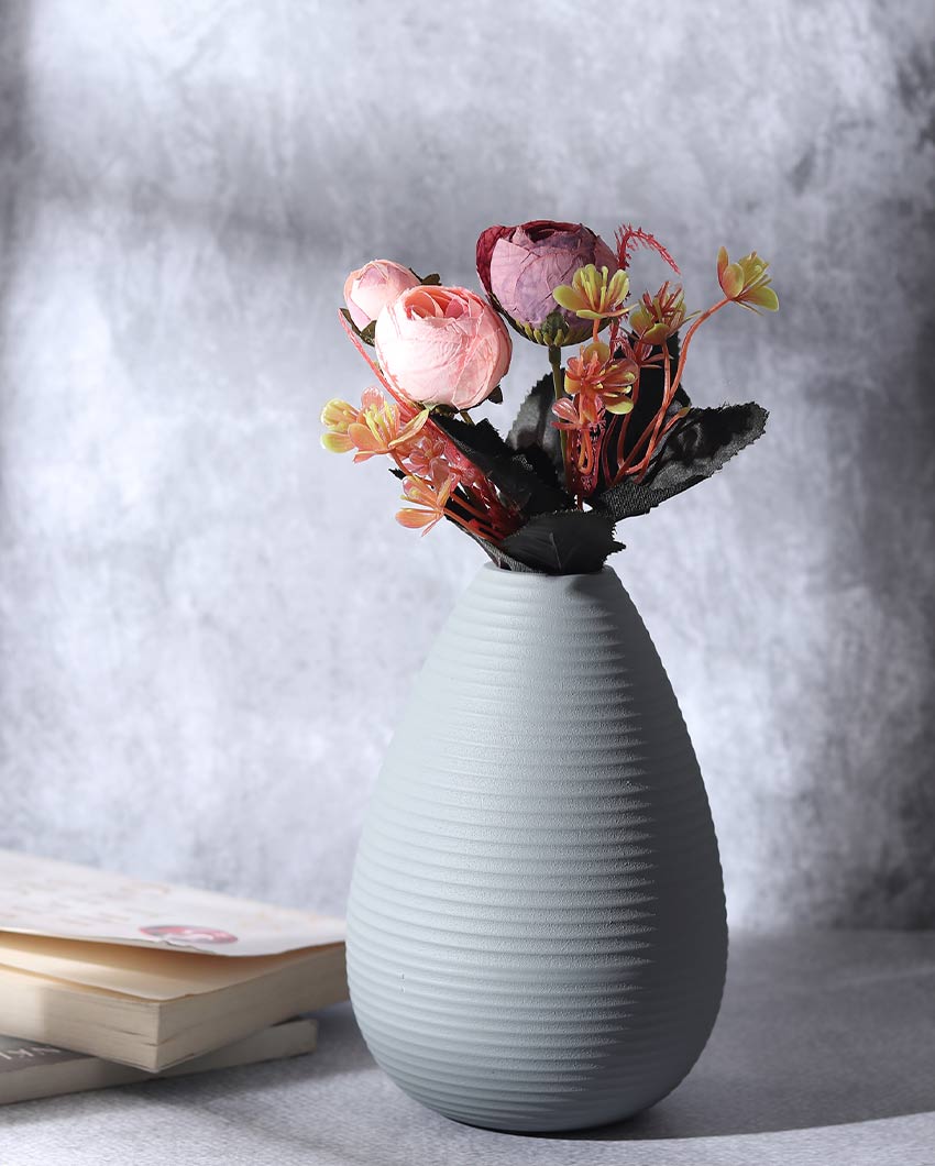 Klova Aluminum Vase | 4x6 inches Green