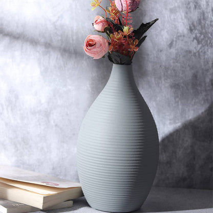 Vesera Enamel Aluminum Vase | 8 x 12 inches