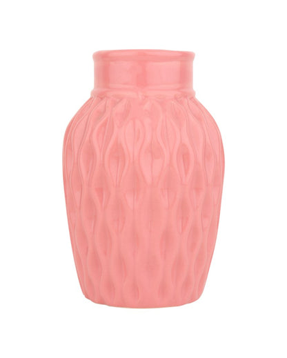 Wavecera Ceramic Vase Pink