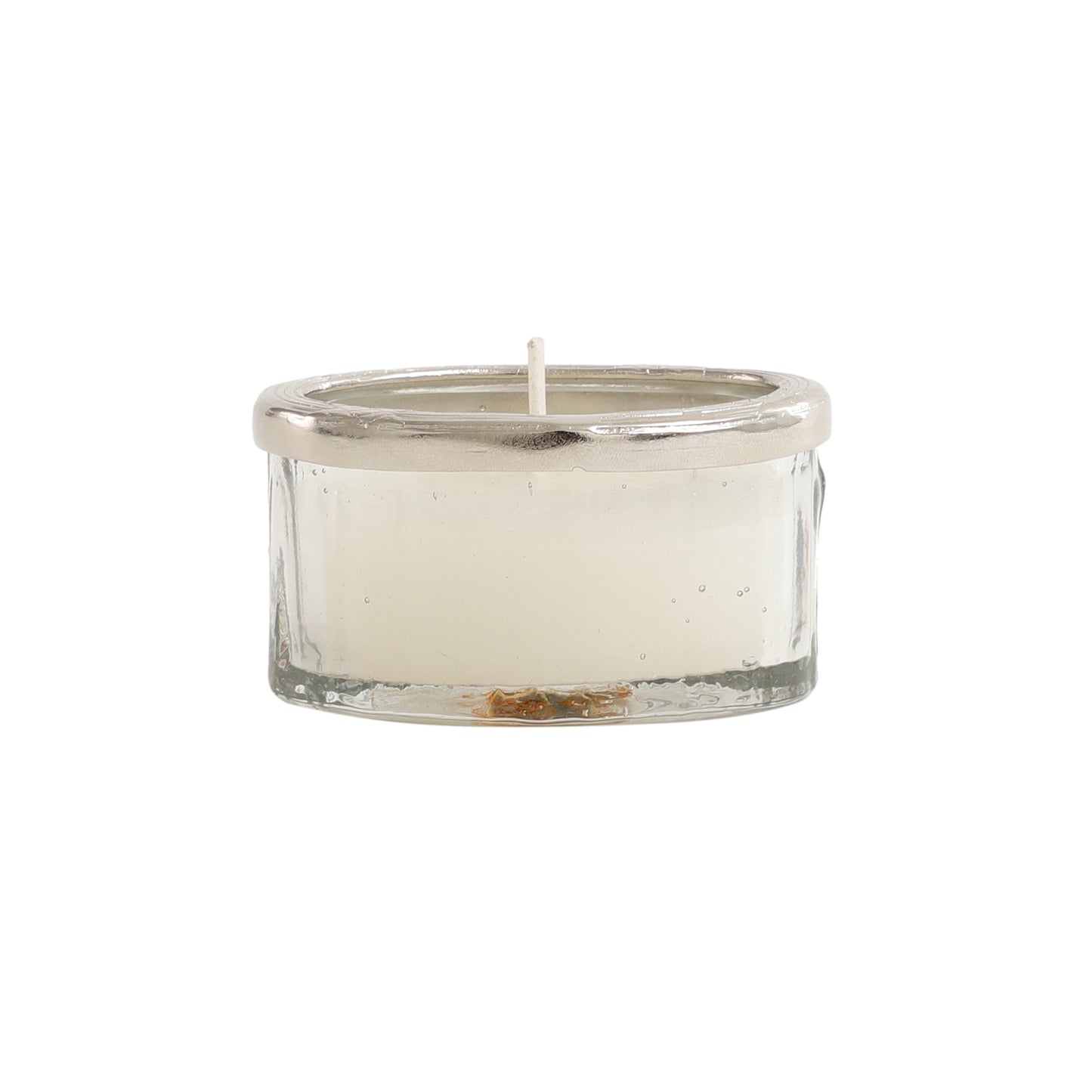 Snowy Whisper White Scented Candle Jar With Ring