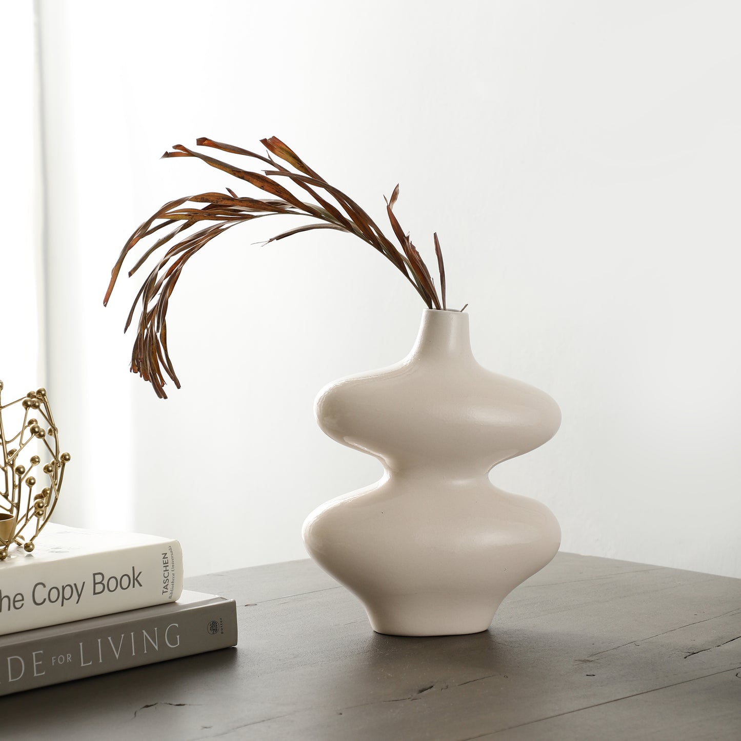 Ewan Ceramic Vase 8 inches