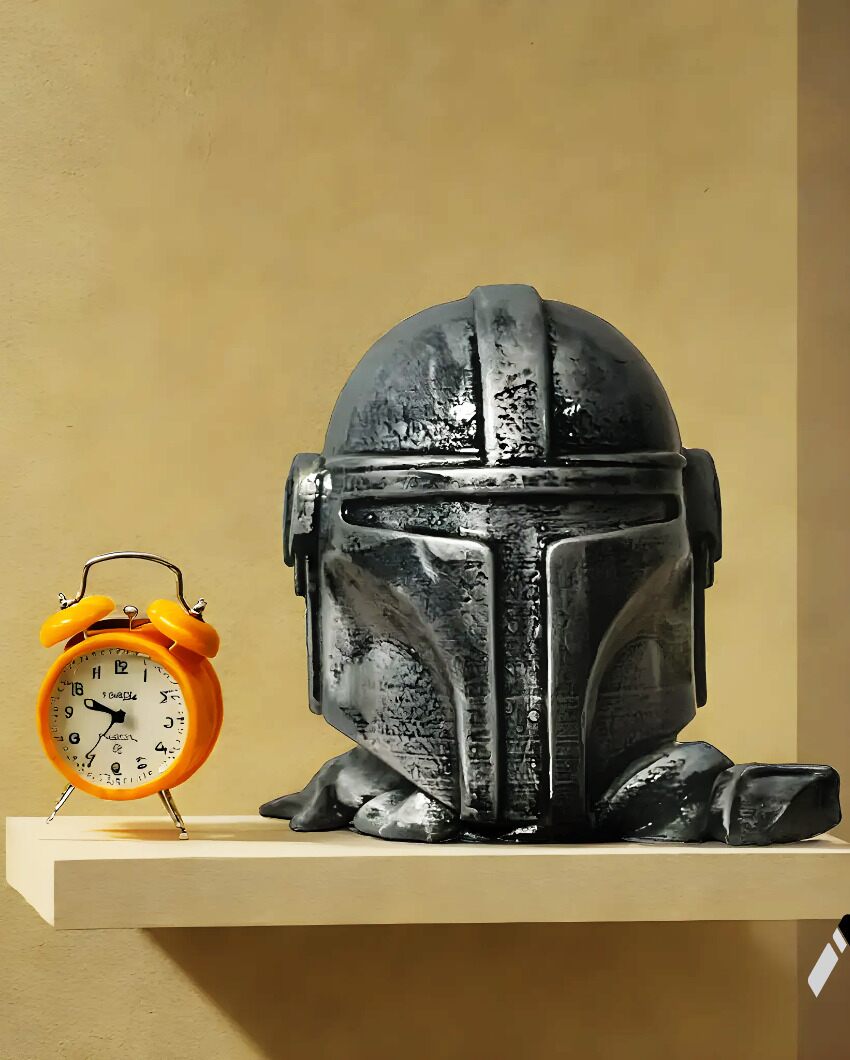 The Mandalorian Resin Head Decorative