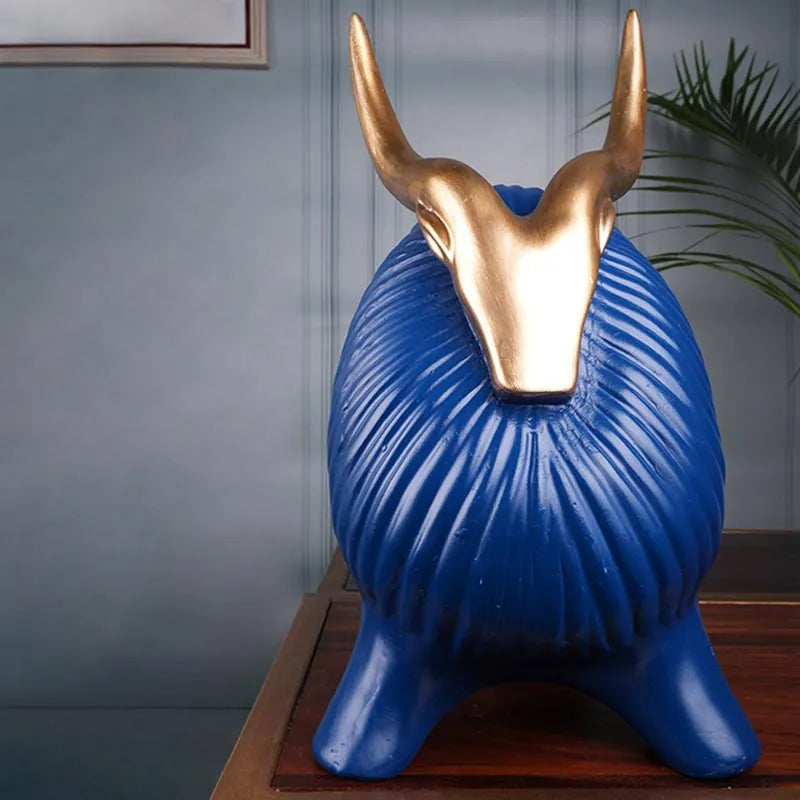 Rio Premium Yak Figurine | Multiple Colors Blue