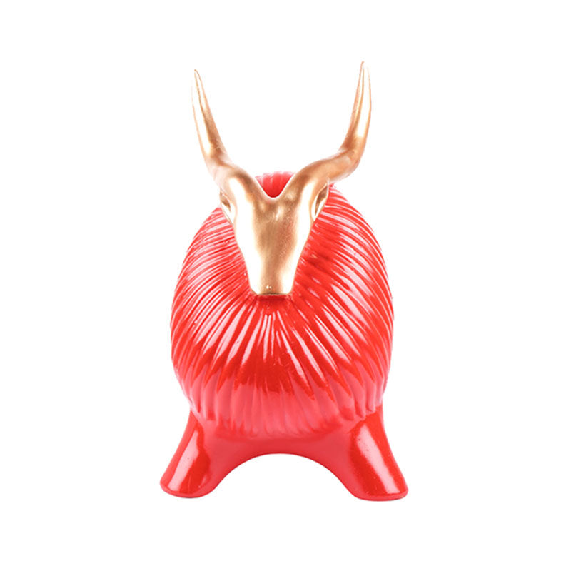 Rio Premium Yak Figurine | Multiple Colors Red
