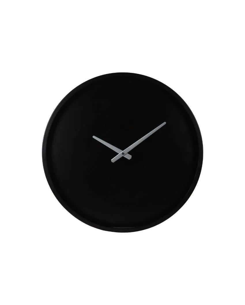 Metallica Black Iron Wall Clock | 20 x 2 inches