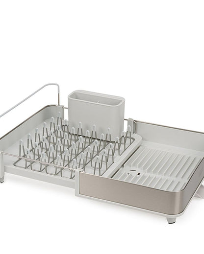 Beautiful Silver Shade Dish Rack | 13 x 14 x 6 inches