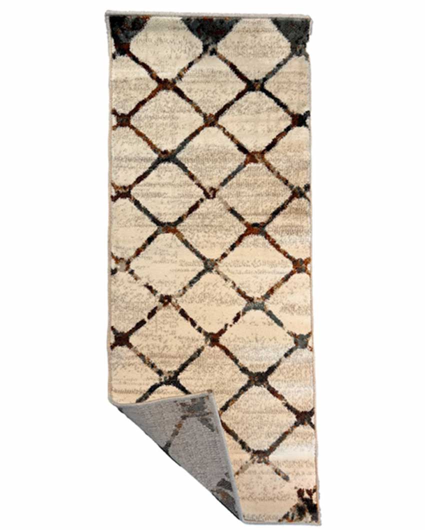 Eclectic Styles Printed Polypropylene Floor Runner | 55 x 22 inches