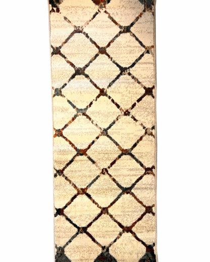 Eclectic Styles Printed Polypropylene Floor Runner | 55 x 22 inches