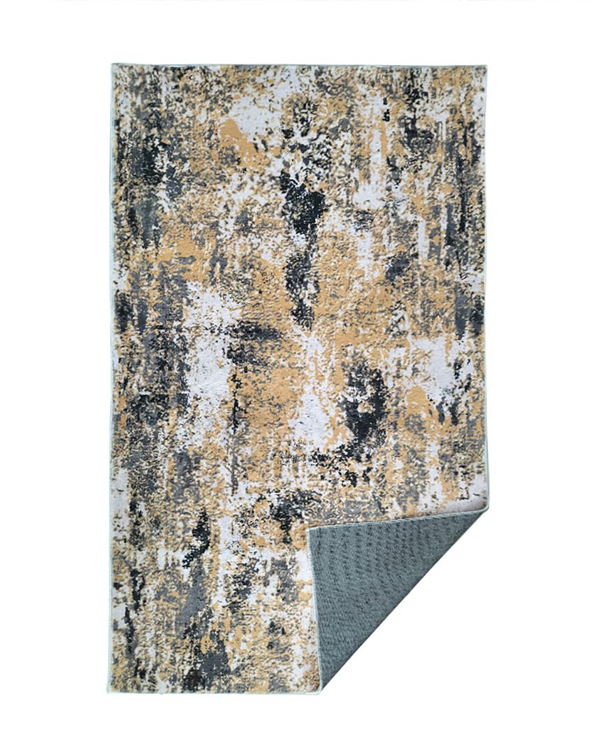 Sophisticated Polyester Printed Carpet | Washing  Machine Washable