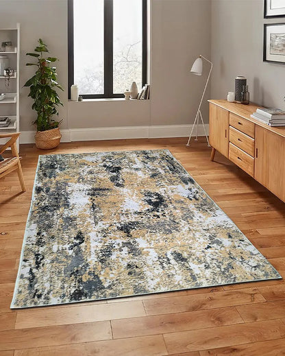 Sophisticated Polyester Printed Carpet | Washing  Machine Washable