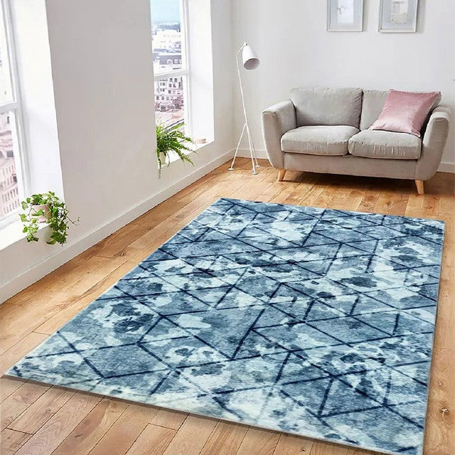 Chic Polyester Woven Carpet | Washing  Machine Washable