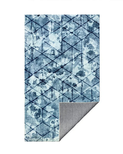 Chic Polyester Printed Carpet | Washing  Machine Washable