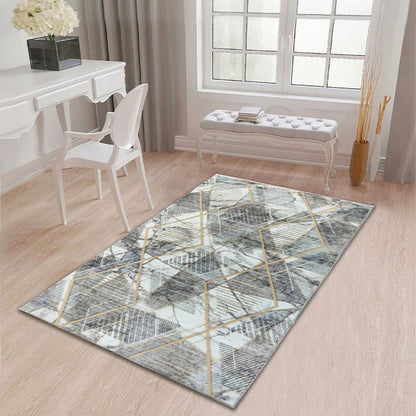 Luxurious Polyester Woven Carpet | Washing  Machine Washable