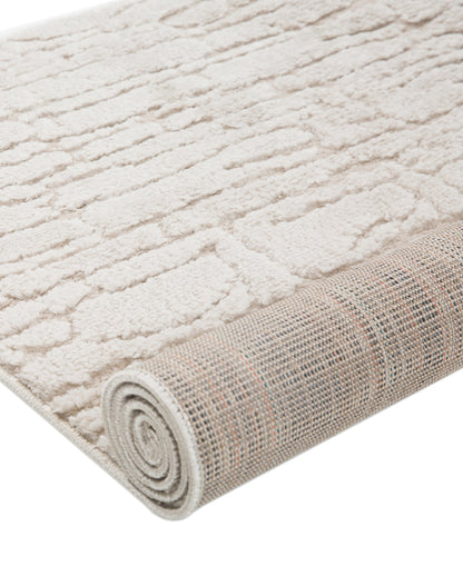 Classic Traditional Beige Polyester Siena Area Carpet