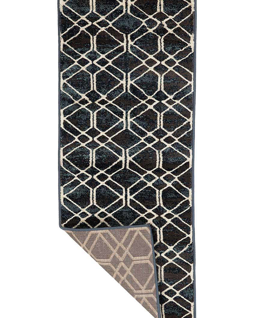 Sophisticated Looks Elegant Printed Polypropylene Floor Runner | 55 x 22 inches