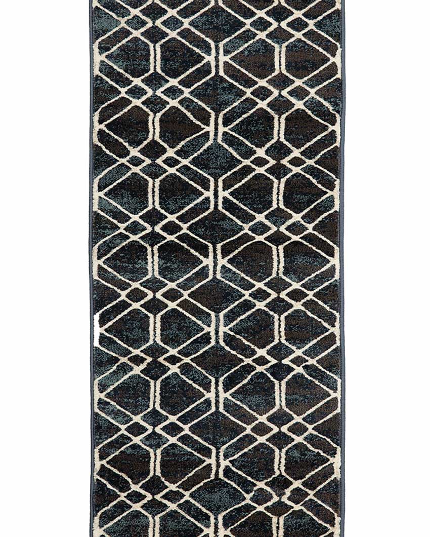 Sophisticated Looks Elegant Printed Polypropylene Floor Runner | 55 x 22 inches