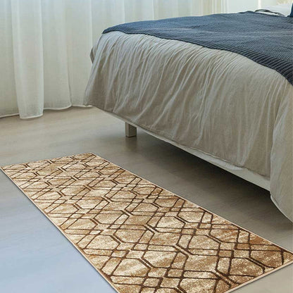 Nature’s Touch Botanical Printed Polypropylene Floor Runner | 55 x 22 inches