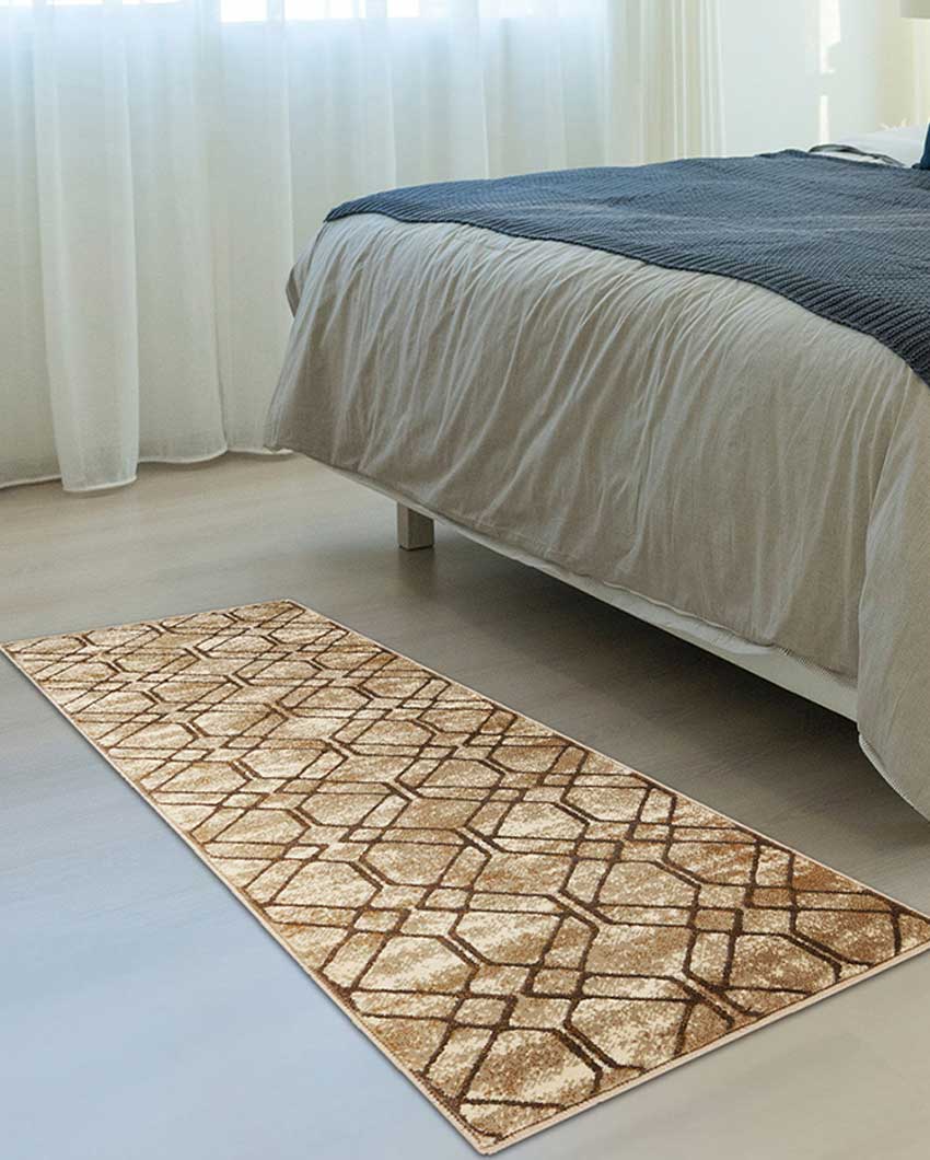 Nature’s Touch Botanical Printed Polypropylene Floor Runner | 55 x 22 inches