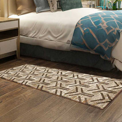 Sustainable Choices Eco-Conscious Printed Polypropylene Floor Runner | 55 x 22 inches