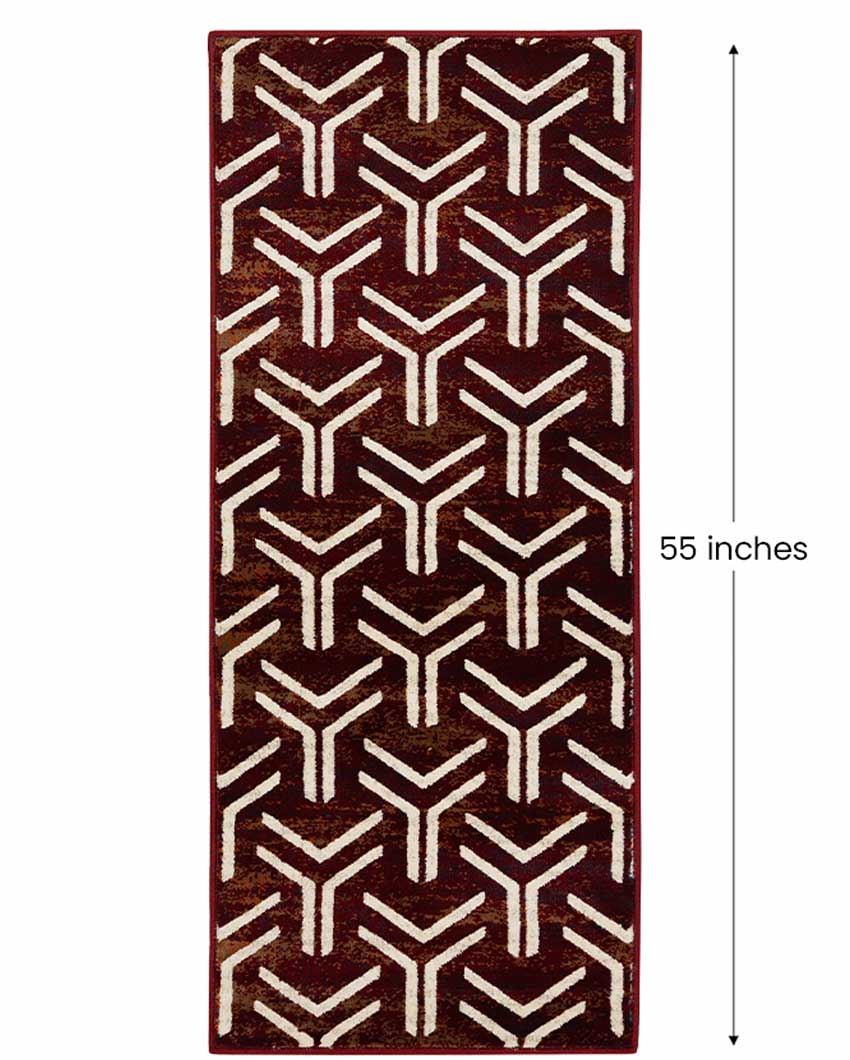 Quick Decor Updates Printed Polypropylene Floor Runner | 55 x 22 inches