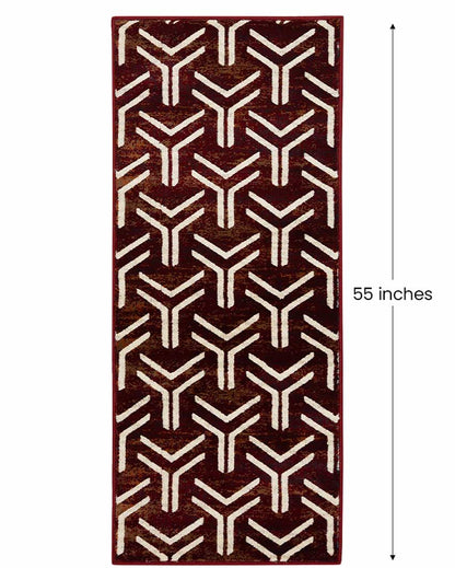 Quick Decor Updates Printed Polypropylene Floor Runner | 55 x 22 inches